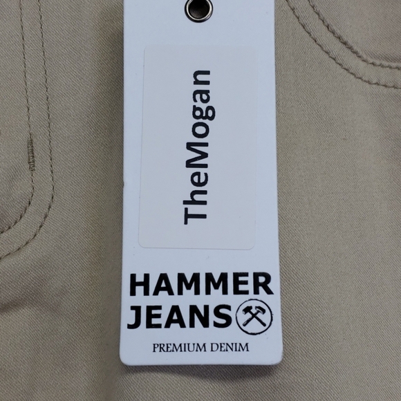 Hammer Jeans The Morgan Skinny High Waist NWT Tan - Picture 4 of 16